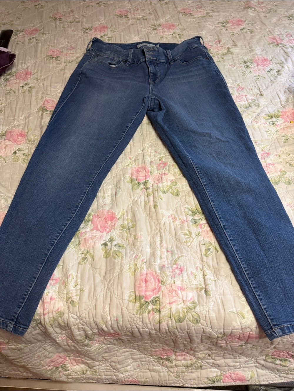 torrid Dark Blue Stretch Skinny Jeggings